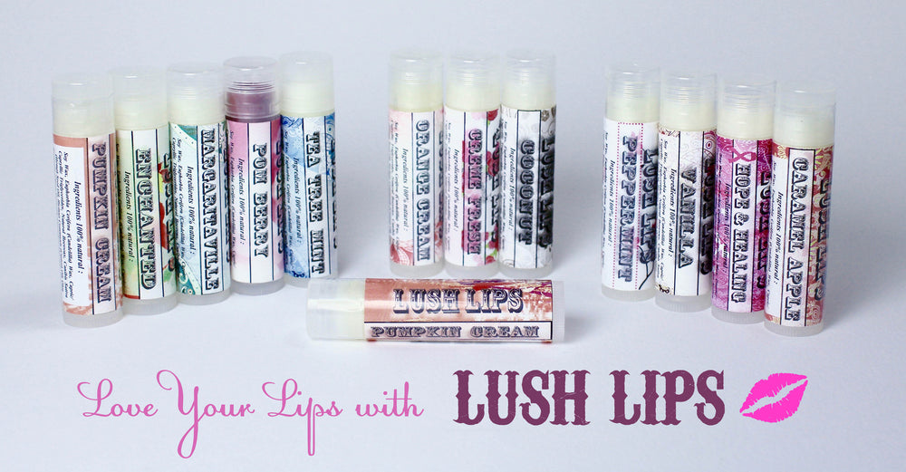 Lush Lips Hemp Lip Balm, Natural, .5 oz