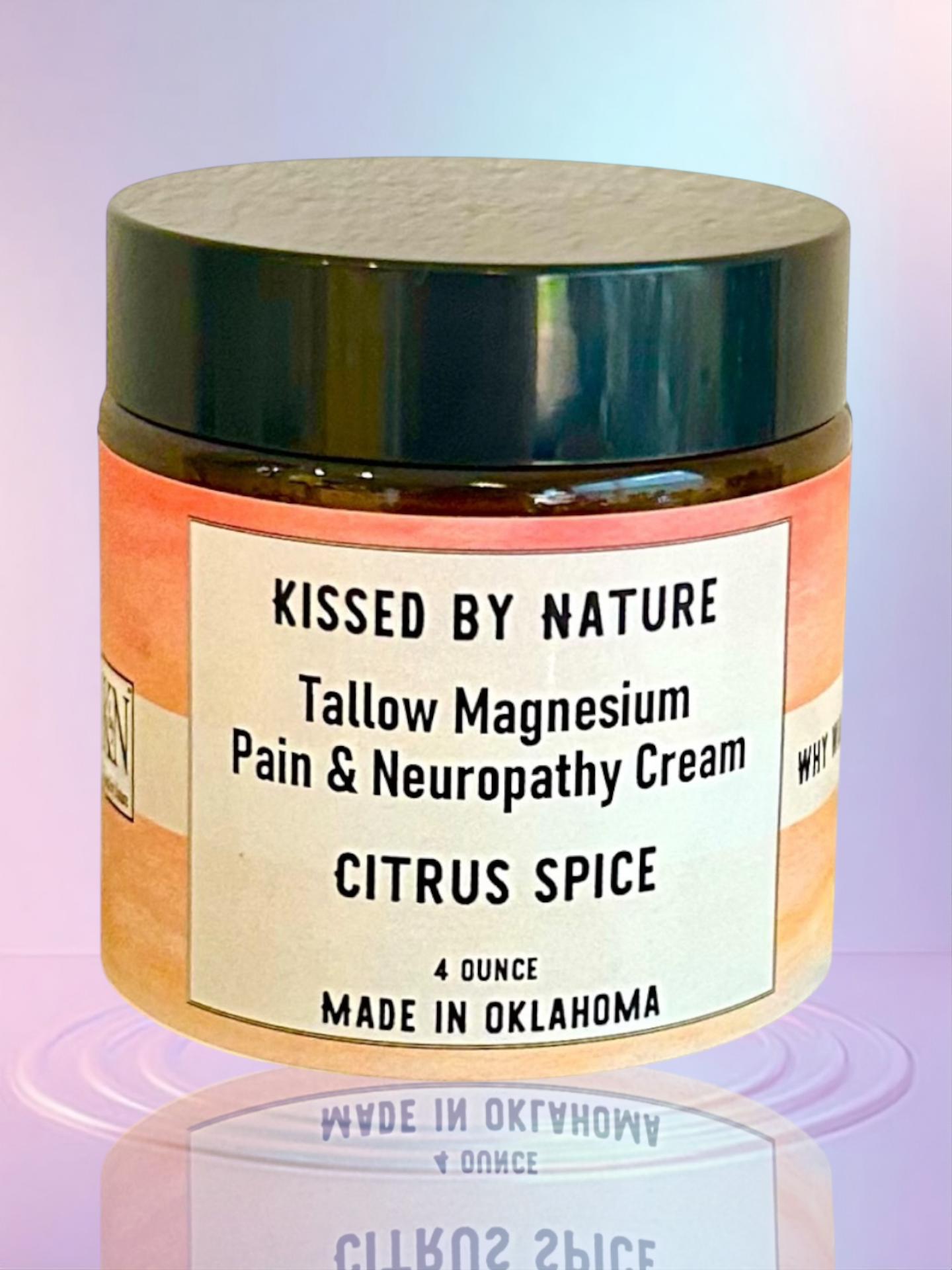 Magnesium tallow and emu cream, 4 oz