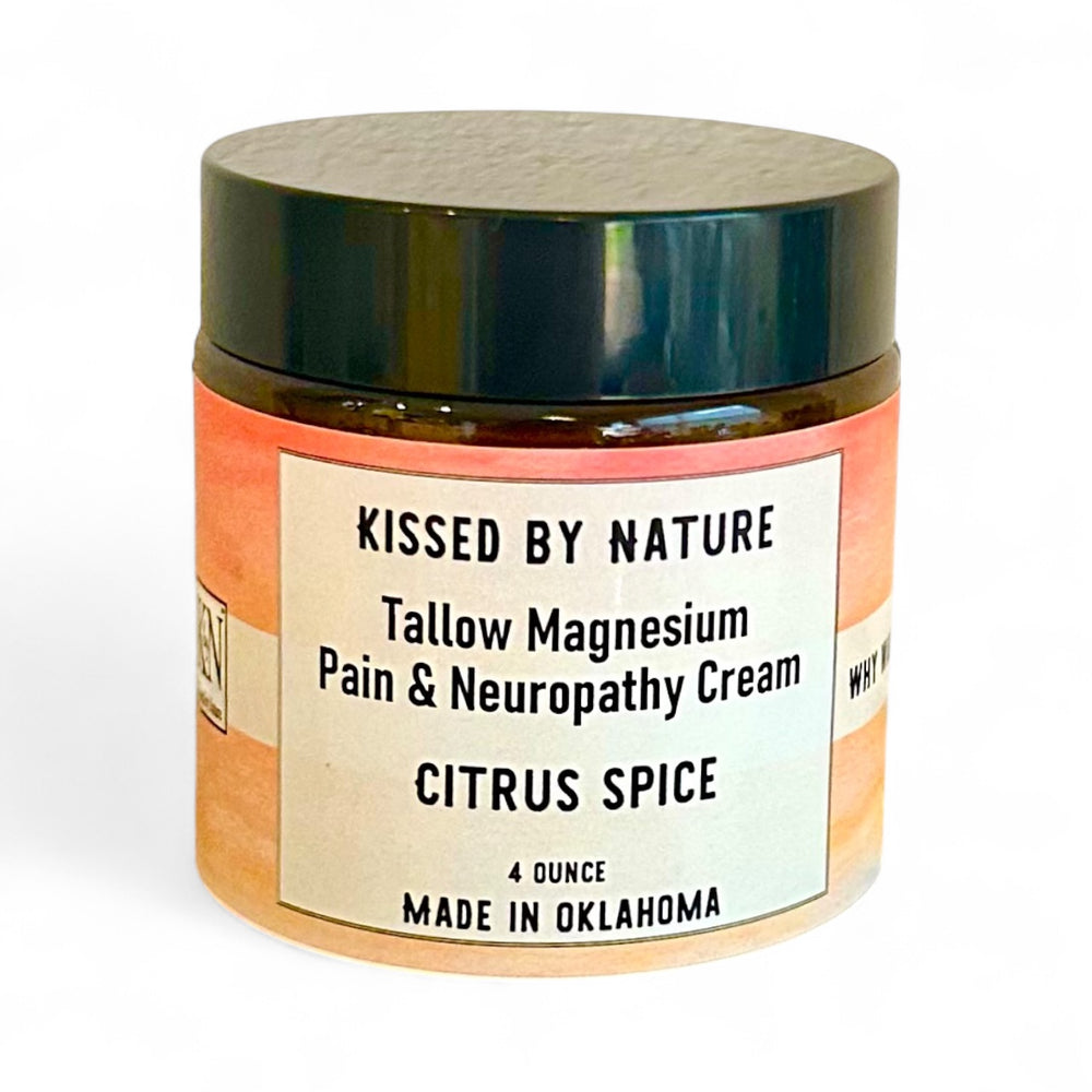 Magnesium tallow and emu cream, 4 oz