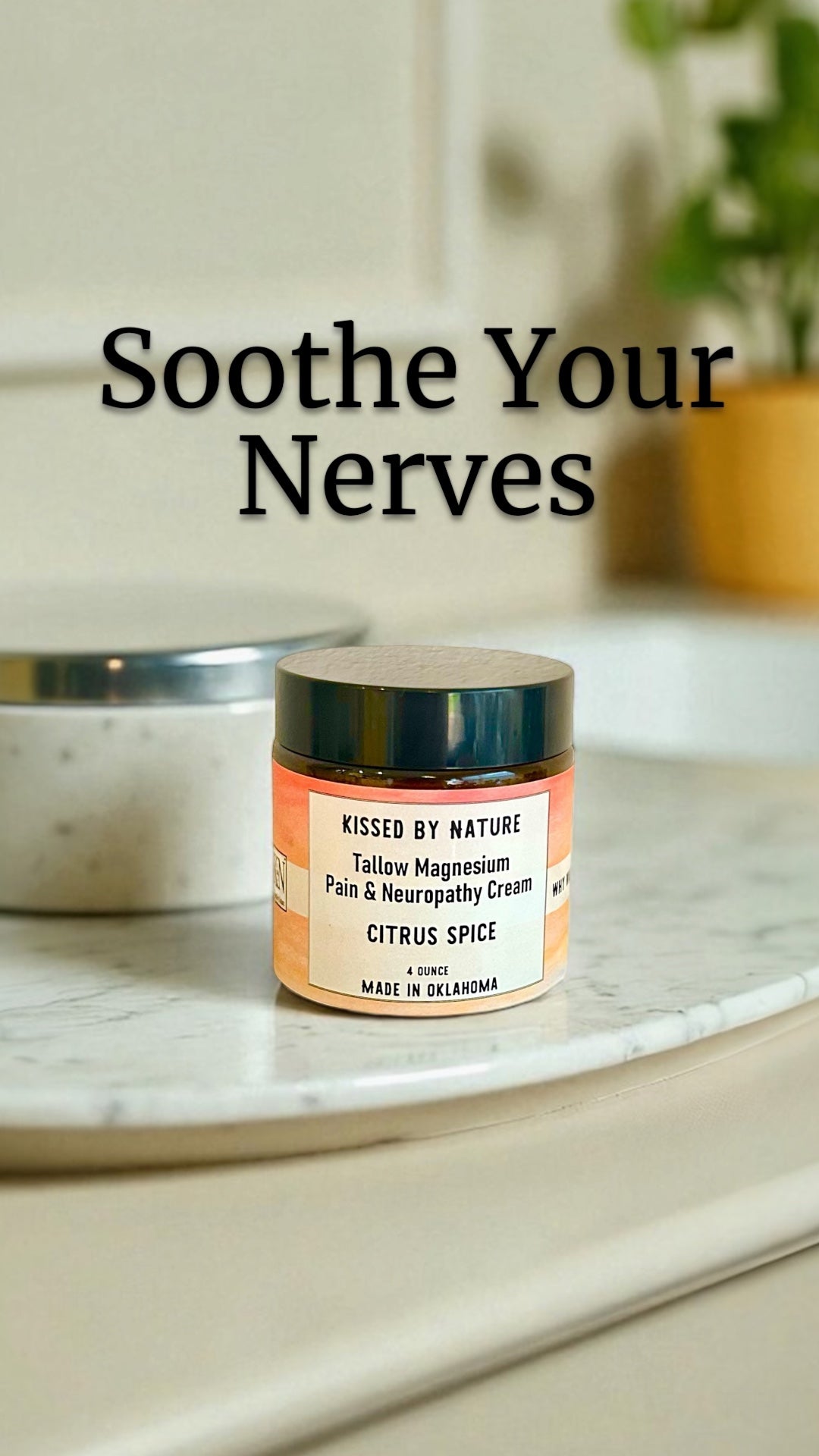 Magnesium tallow and emu cream, 4 oz