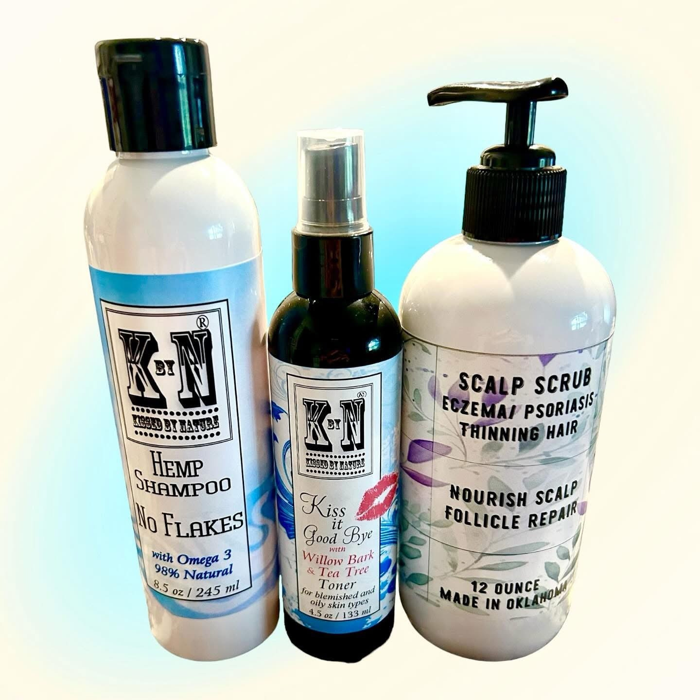 Scalp and hair trio.