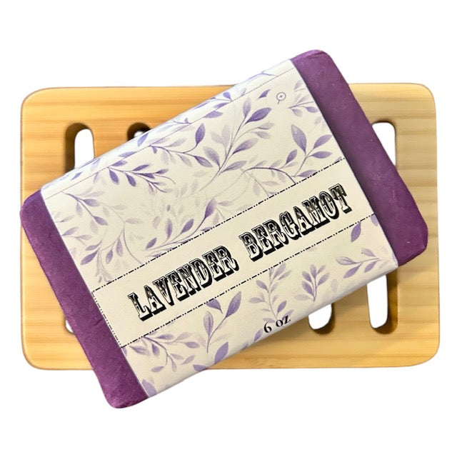 Lavender Bergamot Goat's Milk Soap, 6.0 oz