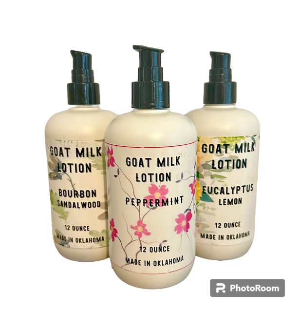 Goat Milk and Coconut Oil Lotion, 12 oz