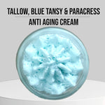 Tallow, blue tansy, paracress anti aging cream 2 ounce