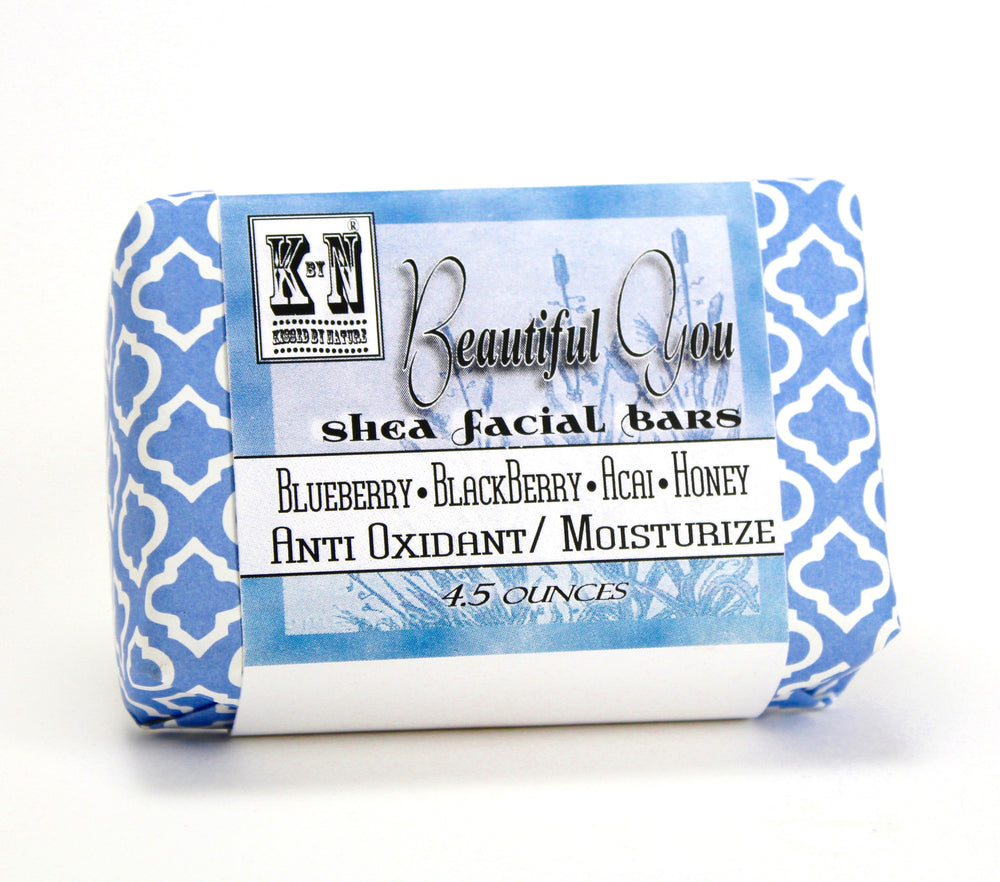 blueberry face bar natural soap