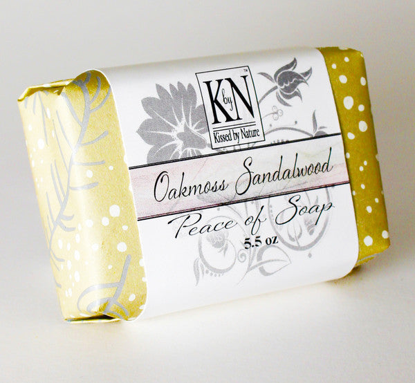 Goat's Milk Soap Oakmoss Sandalwood  5.5 oz