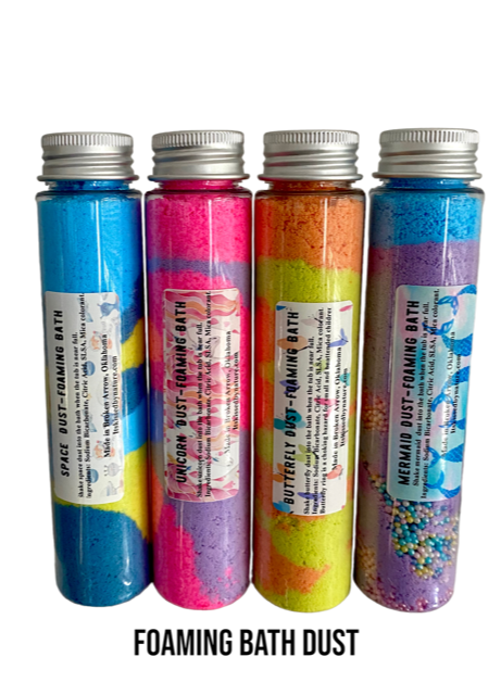 Foaming bath dust, 110 grams