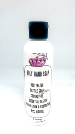 Holy Hand Soap, sanitizer, 4 oz., $8.00