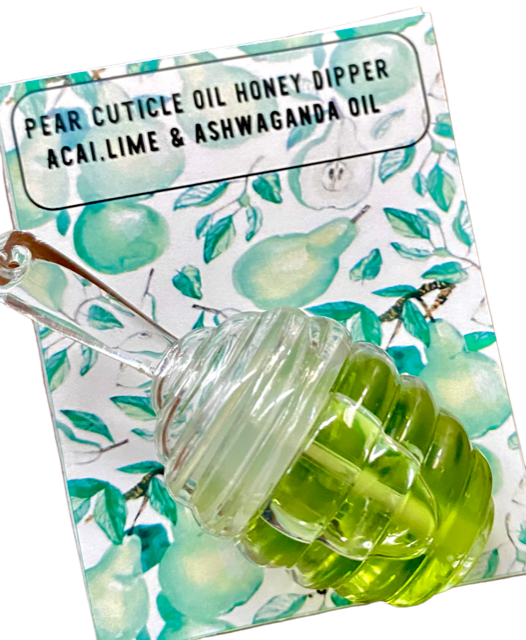 Cuticle oil, .5 oz honey dipper